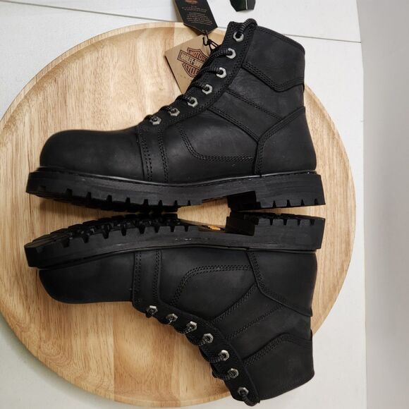 Harley-Davidson Lagarto CT Work Boots – Men’s 9.5 | Black | Composite Toe - Picture 11 of 13